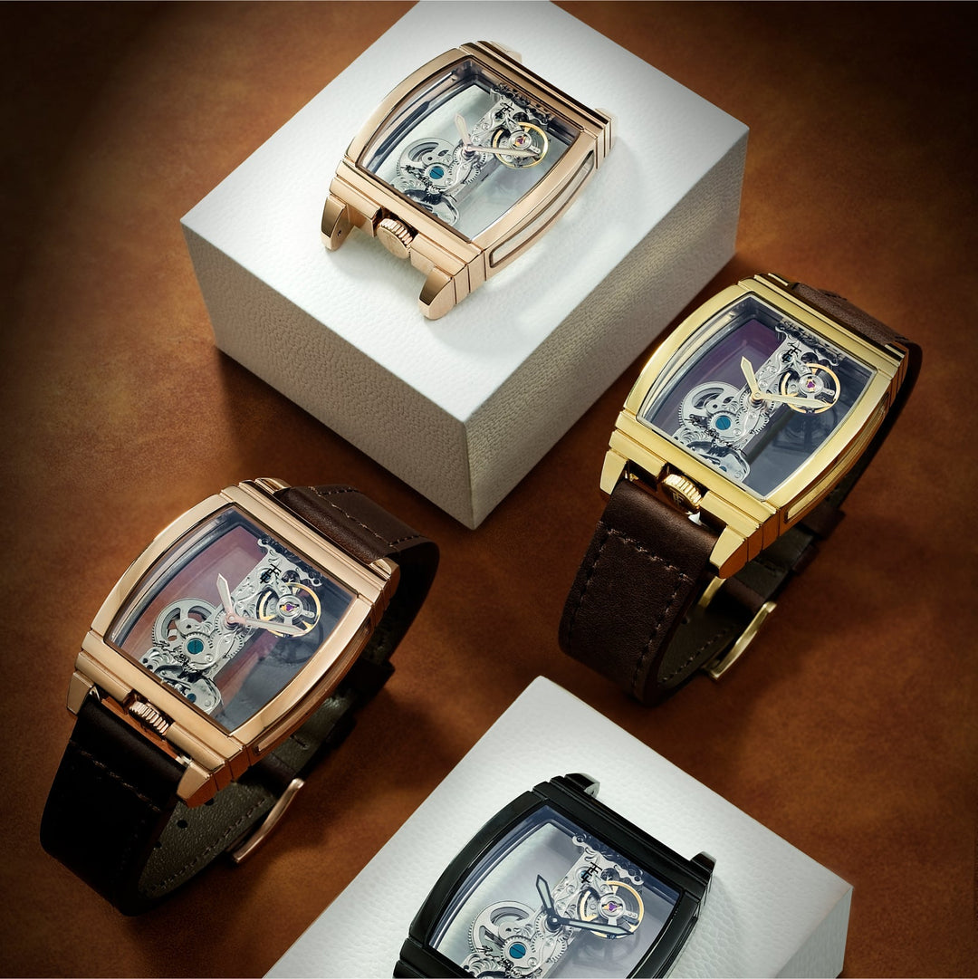 Kees ven Dongen、CHEVAL、海外版超希少レゾネ、新品額付 Thomas Earnshaw Discovery Wolver Bridge Mechanical Copper Brown