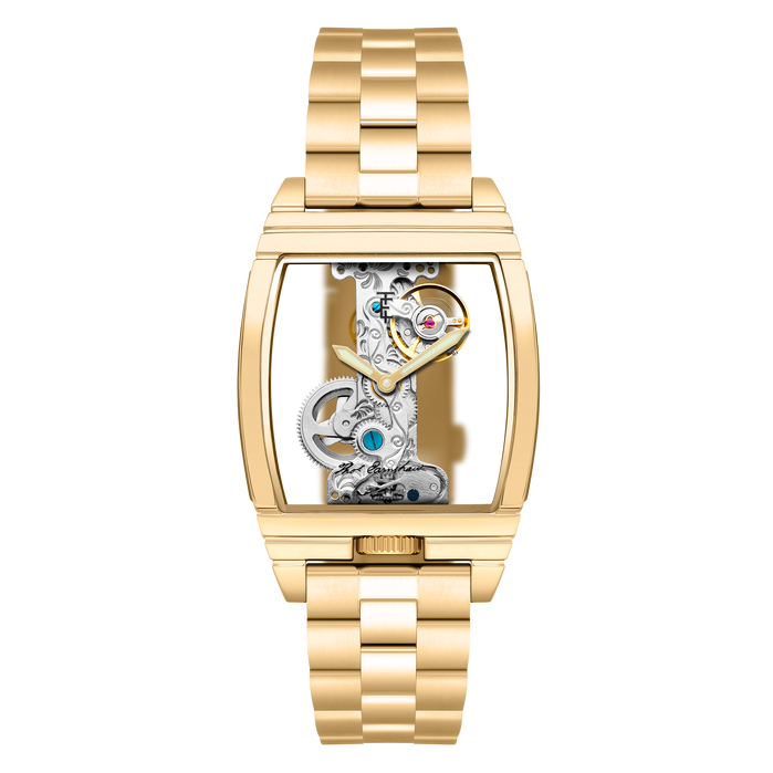 Thomas Earnshaw Discovery Wolver Bridge Mechanical Champagne angled shot picture
