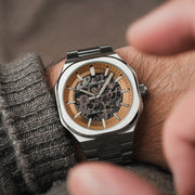 Thomas Earnshaw Discovery Exeter Skeleton Automatic Chino