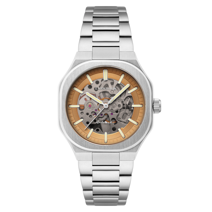 Thomas Earnshaw Discovery Exeter Skeleton Automatic Chino