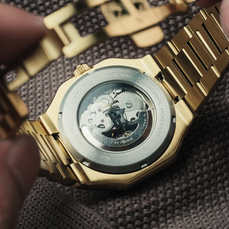 Thomas Earnshaw Discovery Exeter Skeleton Automatic Stone Grey