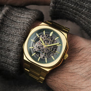 Thomas Earnshaw Discovery Exeter Skeleton Automatic Stone Grey