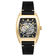 Thomas Earnshaw Heritage Wellington Skeleton Automatic Noir Gold