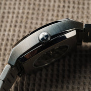 Thomas Earnshaw Heritage Wellington Skeleton Automatic Shadow Black