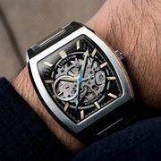 Thomas Earnshaw Heritage Wellington Skeleton Automatic Shadow Black