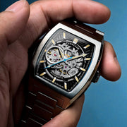 Thomas Earnshaw Heritage Wellington Skeleton Automatic Shadow Black