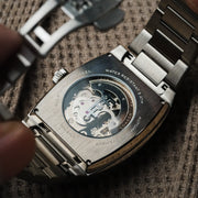 Thomas Earnshaw Heritage Wellington Skeleton Automatic Merlot