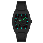 Thomas Earnshaw Heritage Wellington Skeleton Automatic Merlot