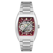 Thomas Earnshaw Heritage Wellington Skeleton Automatic Merlot