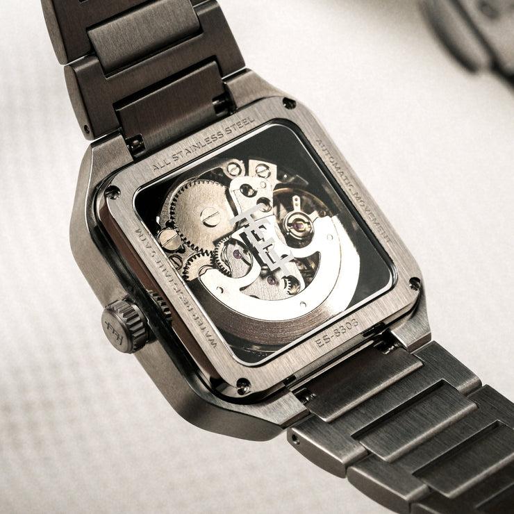 Thomas Earnshaw Engineer Lennox Skeleton Automatic Alabaster White