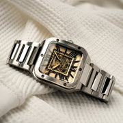 Thomas Earnshaw Engineer Lennox Skeleton Automatic Tan Black