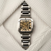 Thomas Earnshaw Engineer Lennox Skeleton Automatic Tan Black