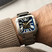 Thomas Earnshaw Engineer Lennox Skeleton Automatic Royal Blue