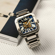 Thomas Earnshaw Engineer Lennox Skeleton Automatic Royal Blue