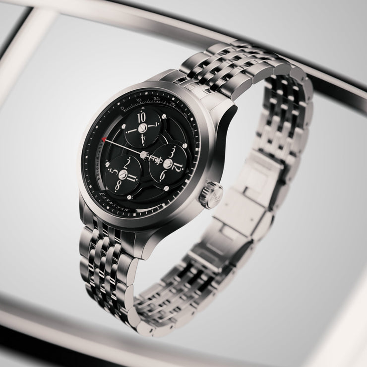 Thomas Earnshaw Engineer Hexham Trisect Automatic Midnight Black Limited Edition