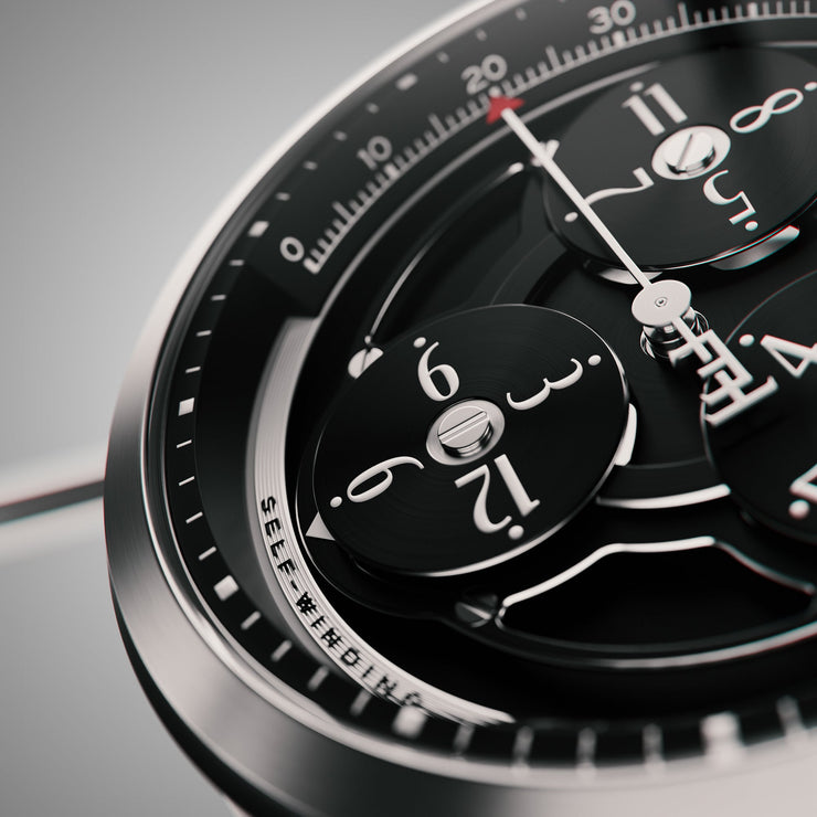 Thomas Earnshaw Engineer Hexham Trisect Automatic Midnight Black Limited Edition