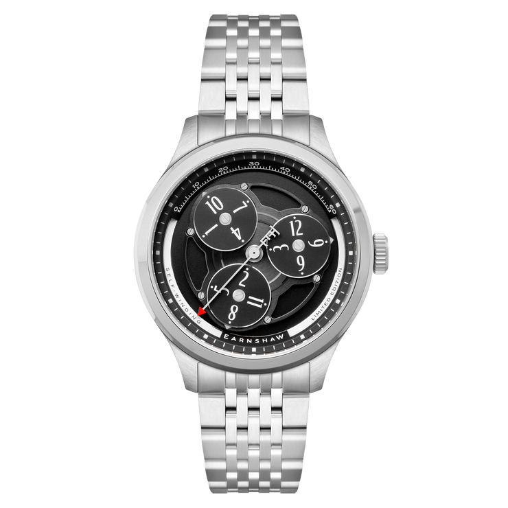 Thomas Earnshaw Engineer Hexham Trisect Automatic Midnight Black Limited Edition