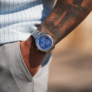 Thomas Earnshaw Engineer Hexham Trisect Automatic Onyx Blue Limited Edition