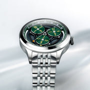 Thomas Earnshaw Engineer Hexham Trisect Automatic Jet Green Limited Edition