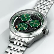 Thomas Earnshaw Engineer Hexham Trisect Automatic Jet Green Limited Edition