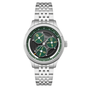 Thomas Earnshaw Engineer Hexham Trisect Automatic Jet Green Limited Edition