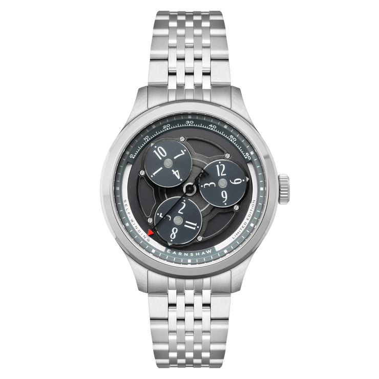 Thomas Earnshaw Engineer Hexham Trisect Automatic Slate Silver Limited Edition