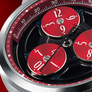 Thomas Earnshaw Engineer Hexham Trisect Automatic Charcoal Red Limited Edition