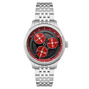 Thomas Earnshaw Engineer Hexham Trisect Automatic Charcoal Red Limited Edition