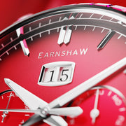 Thomas Earnshaw Nobility Nawab Grand Date Calendar Open Heart Automatic Limited Edition Scarlet Spark