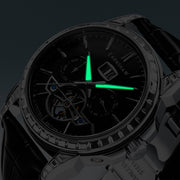 Thomas Earnshaw Nobility Nawab Grand Date Calendar Open Heart Automatic Limited Edition Midnight Jewel