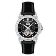 Thomas Earnshaw Nobility Nawab Grand Date Calendar Open Heart Automatic Limited Edition Midnight Jewel