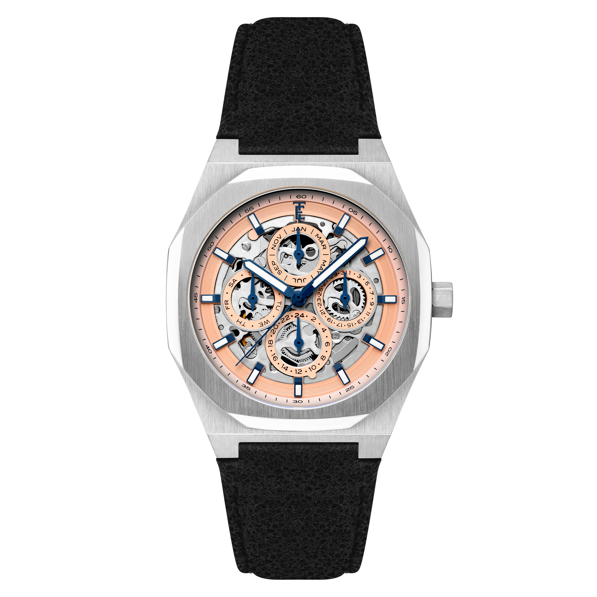 Thomas Earnshaw Discovery Drake Triple Calendar Skeleton Automatic