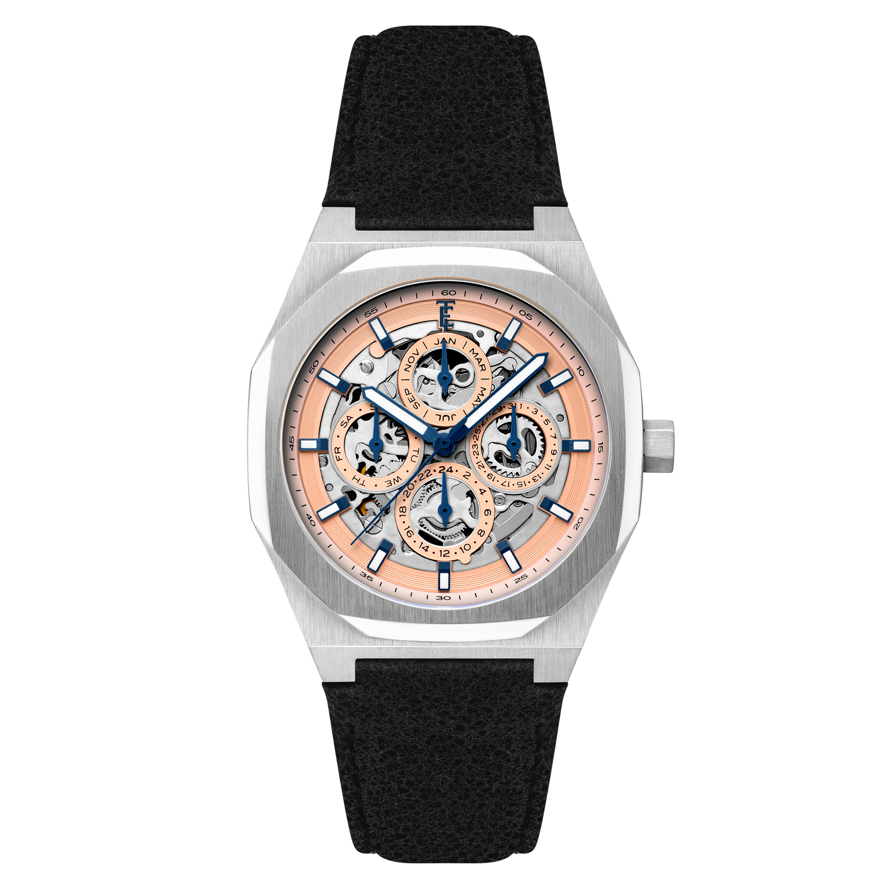 Thomas Earnshaw Discovery Drake Triple Calendar Skeleton Automatic