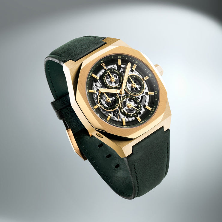 Thomas Earnshaw Discovery Drake Triple Calendar Skeleton Automatic