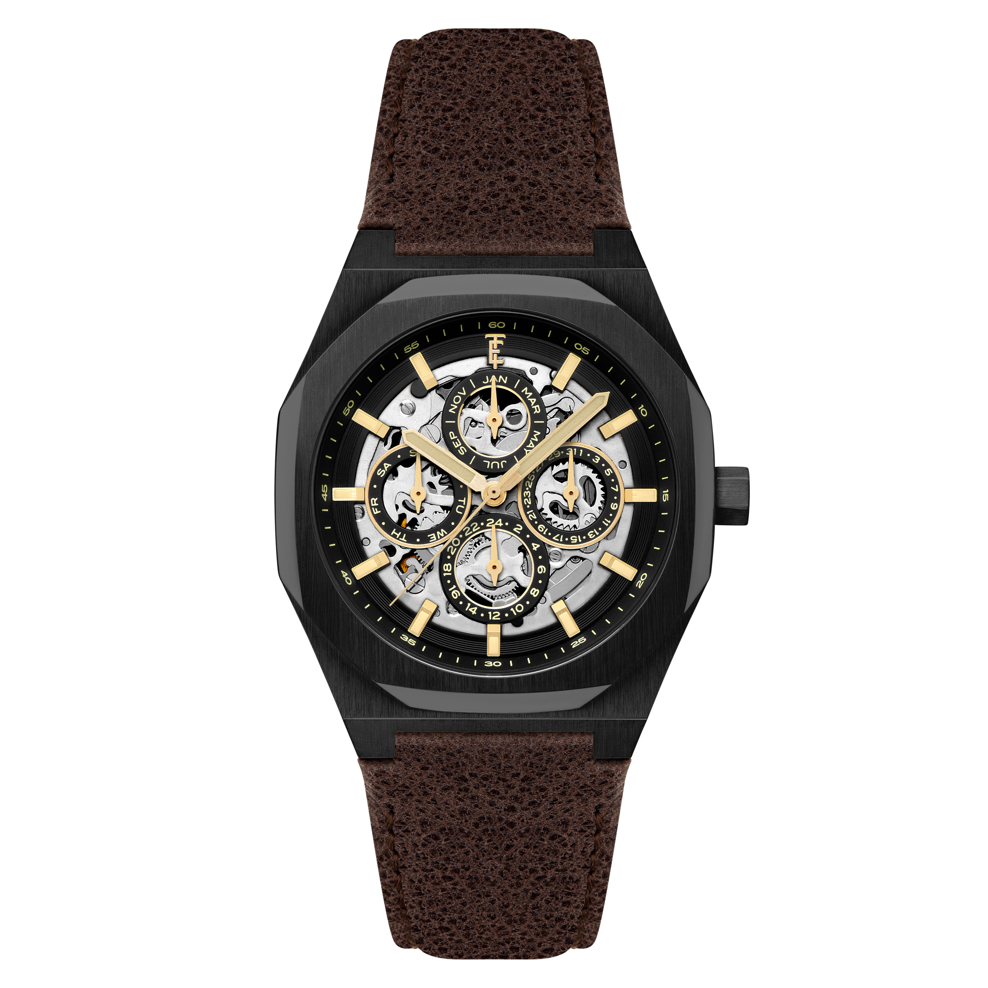 Thomas Earnshaw Discovery Drake Triple Calendar Skeleton Automatic