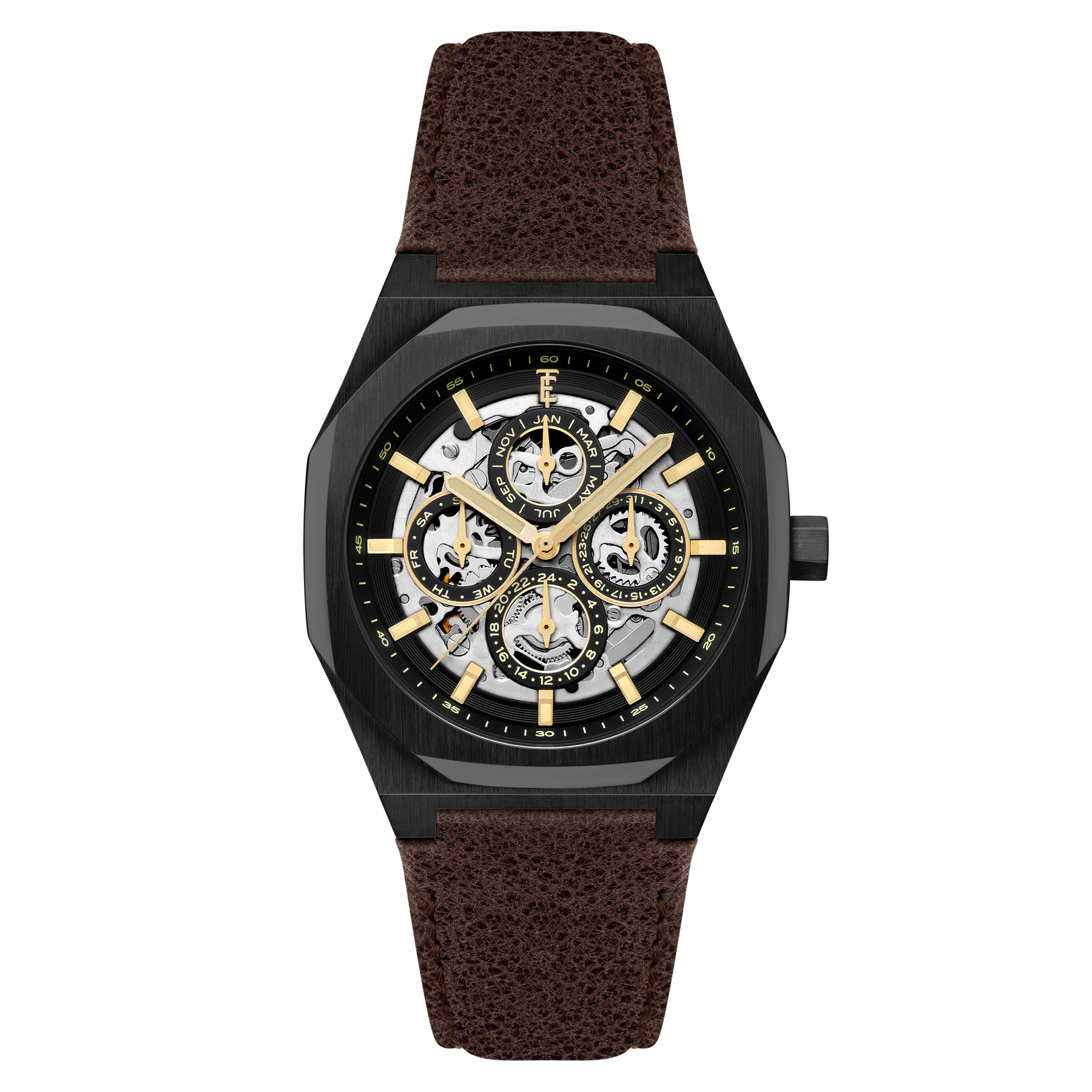 Thomas Earnshaw Discovery Drake Triple Calendar Skeleton Automatic