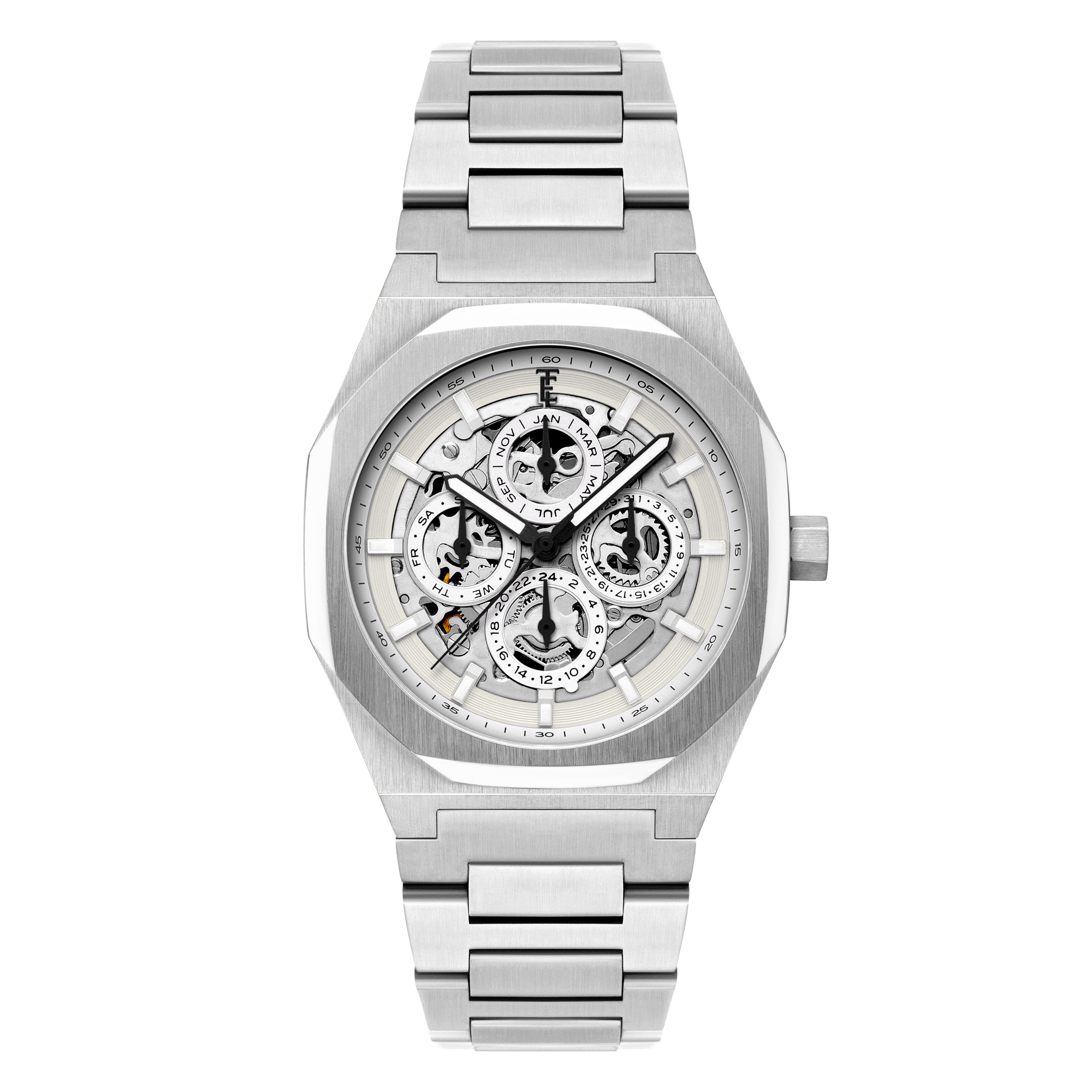 Thomas Earnshaw Discovery Drake Triple Calendar Skeleton Automatic