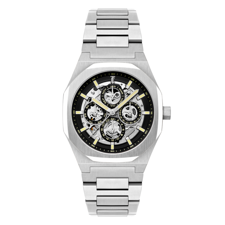 Thomas Earnshaw Discovery Drake Triple Calendar Skeleton Automatic