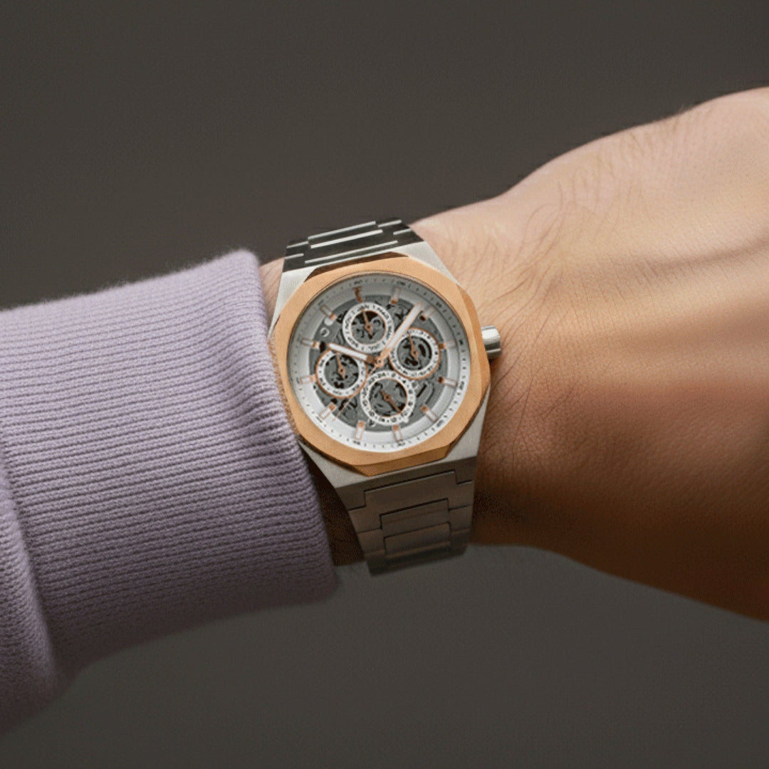 Thomas Earnshaw Discovery Drake Triple Calendar Skeleton Automatic