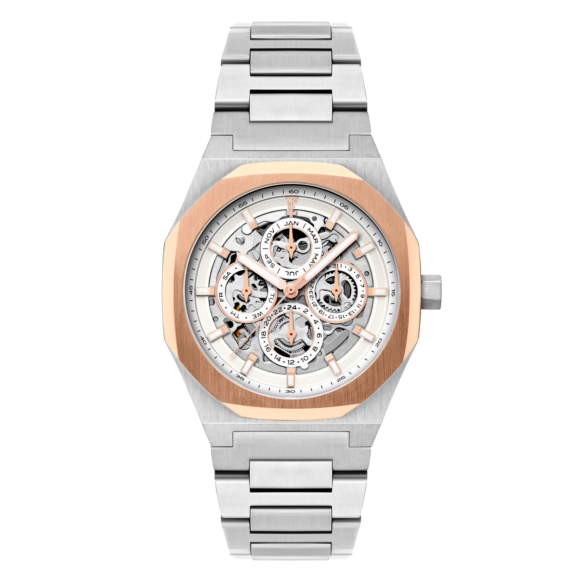 Thomas Earnshaw Discovery Drake Triple Calendar Skeleton Automatic