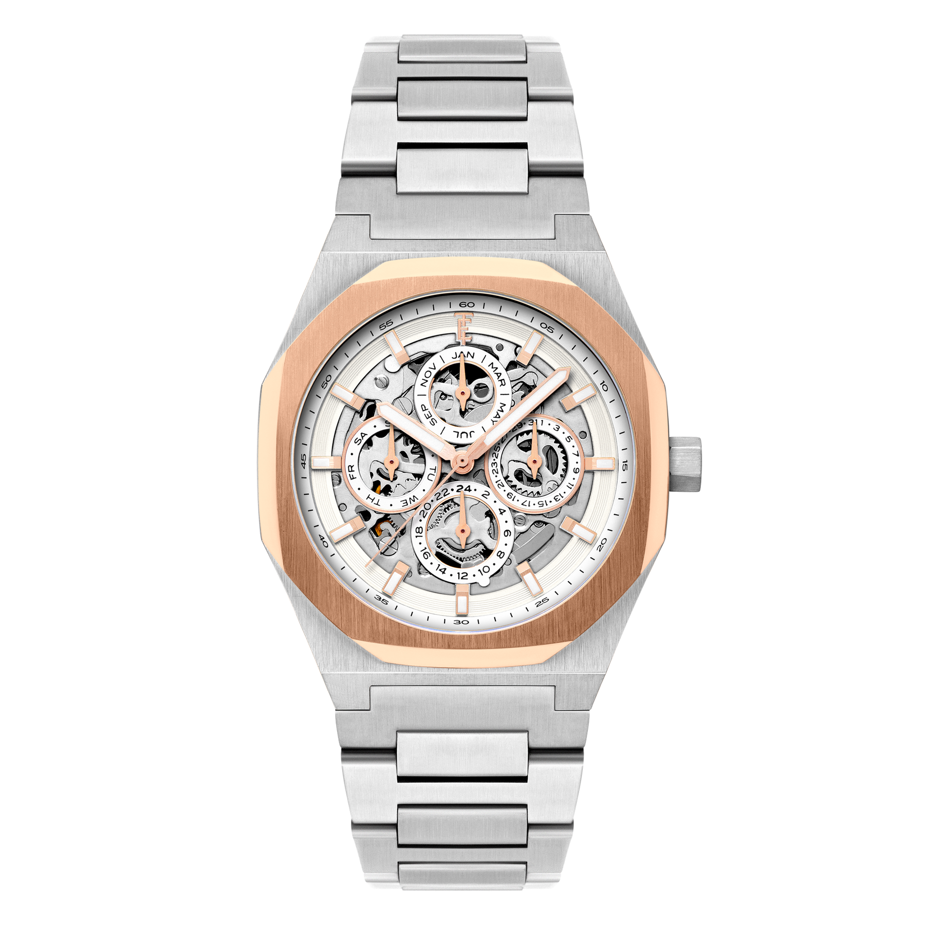 Thomas Earnshaw Discovery Drake Triple Calendar Skeleton Automatic