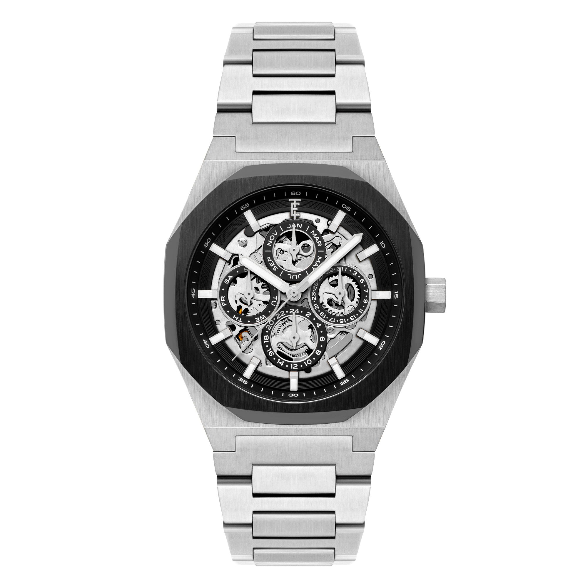 Thomas Earnshaw Discovery Drake Triple Calendar Skeleton Automatic