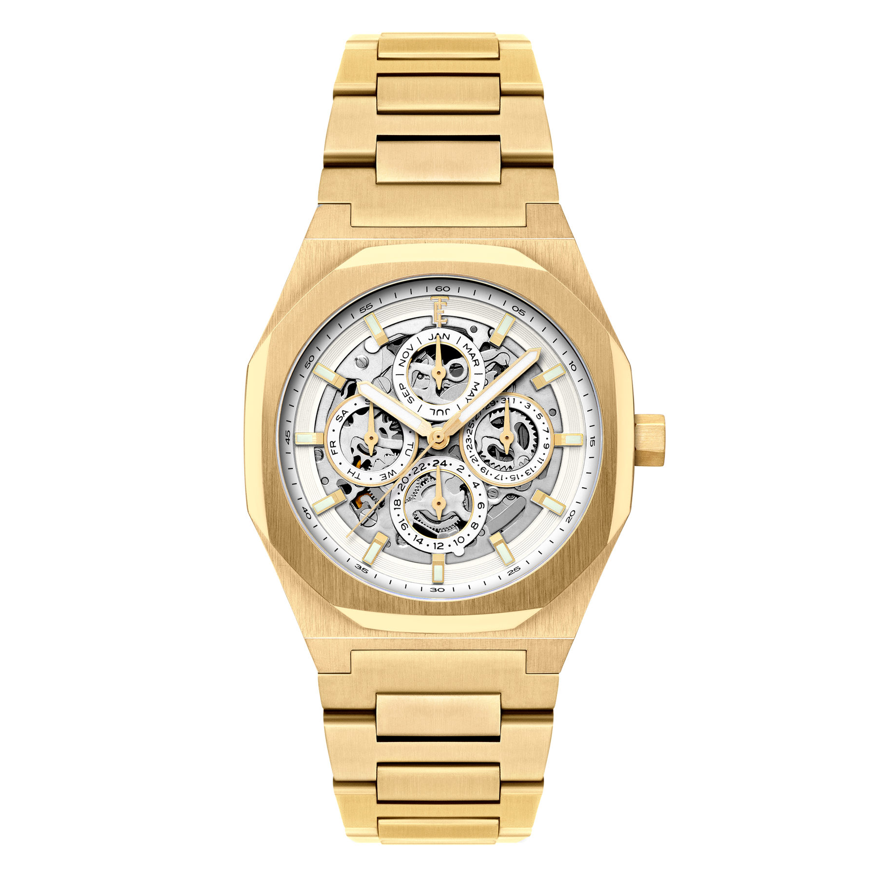 Thomas Earnshaw Discovery Drake Triple Calendar Skeleton Automatic
