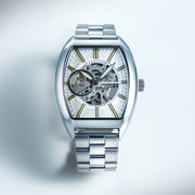 Thomas Earnshaw Heritage Beauchamp Skeleton Automatic Brushed Silver