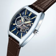 Thomas Earnshaw Heritage Beauchamp Skeleton Automatic Indigo Blue