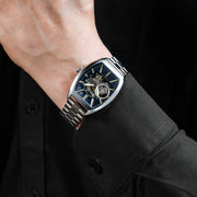 Thomas Earnshaw Heritage Beauchamp Skeleton Automatic Indigo Blue