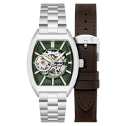 Thomas Earnshaw Heritage Beauchamp Skeleton Automatic Verdant Green