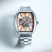 Thomas Earnshaw Heritage Beauchamp Skeleton Automatic Salmon Dust