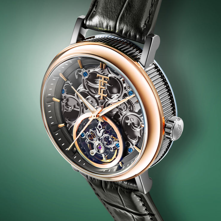 Thomas Earnshaw Heritage Beaufort Skeleton Automatic Silver Dawn