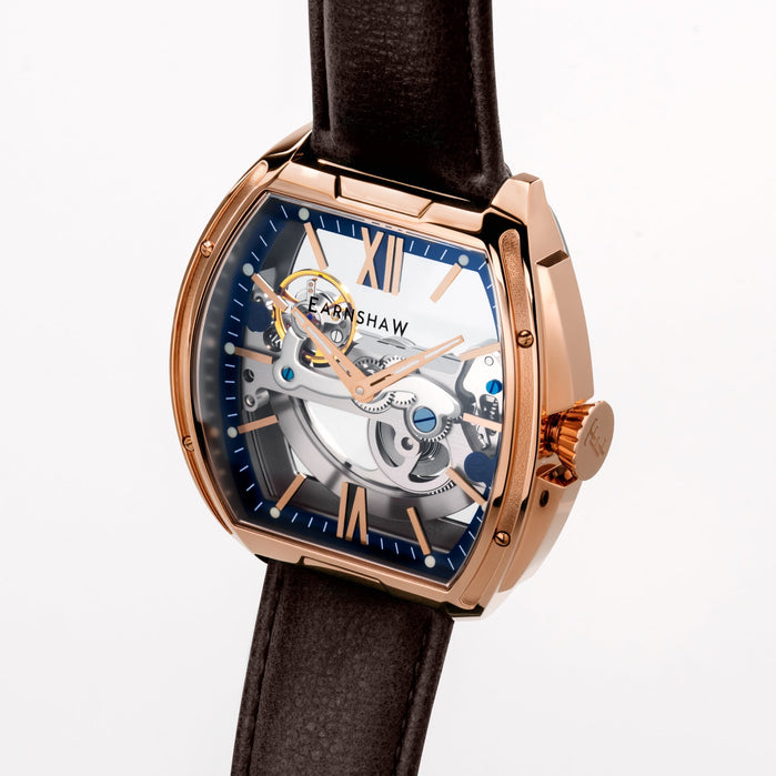 Thomas Earnshaw Nobility Knightsbridge Automatic Azure Glow angled shot picture